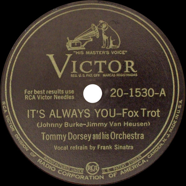 télécharger l'album Tommy Dorsey And His Orchestra - Its Always You In The Blue Of Evening