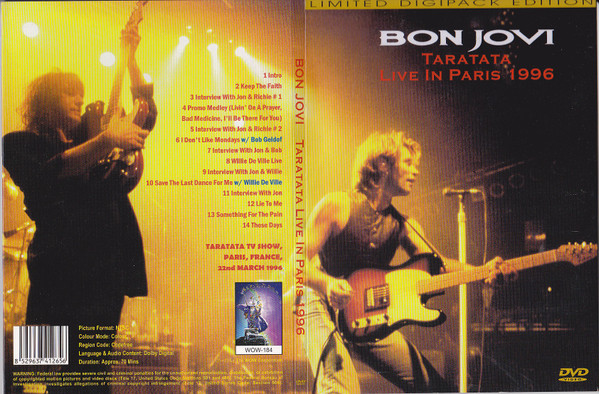 last ned album Bon Jovi - Taratata Live In Paris 1996
