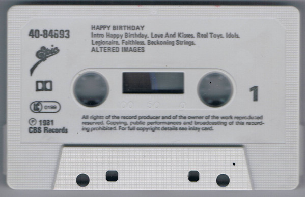 ladda ner album Altered Images - Happy Birthday