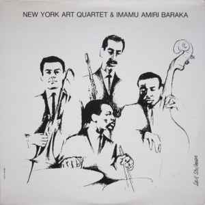 New York Art Quartet - New York Art Quartet & Imamu Amiri Baraka アルバムカバー
