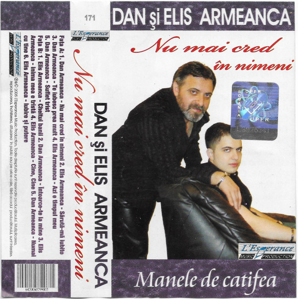 last ned album Dan Și Elis Armeanca - Nu Mai Cred In Nimeni Manele De Catifea