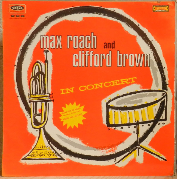 Max Roach And Clifford Brown – In Concert (1970, Vinyl) - Discogs