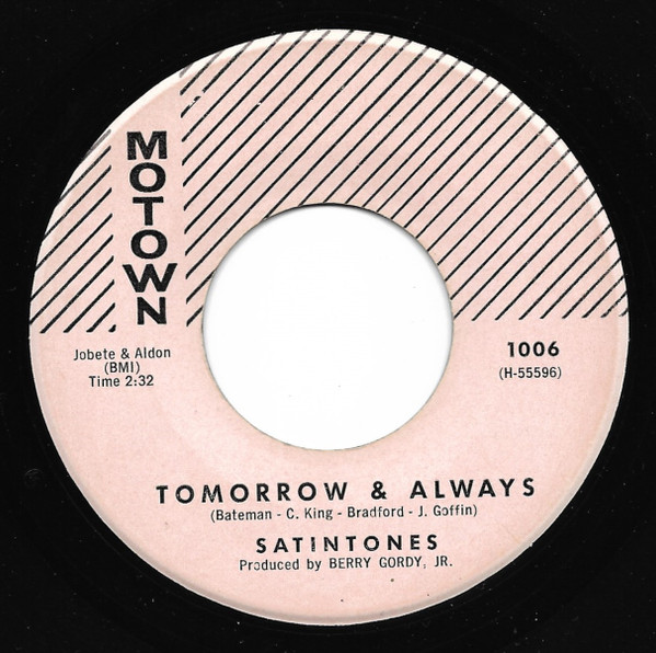 Satintones – Tomorrow & Always (1961, No Strings, Vinyl) - Discogs