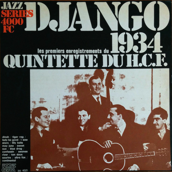 Django Reinhardt – Django 1934 - First Recordings Of The Hot Club