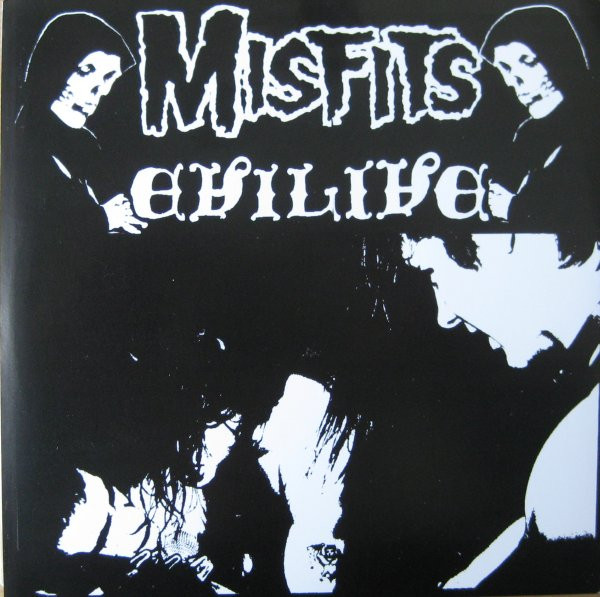 Misfits – Evilive (White With Black Streaks, Vinyl) - Discogs