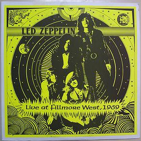 Led Zeppelin – Live At Fillmore West, 1969 (Red/Blue, Vinyl) - Discogs