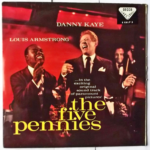 Danny Kaye u0026 Louis Armstrong / The Five Pennies LP abc Records columbia -  レコード