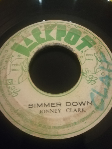 Jonney Clarke – Simmer Down (1976, Vinyl) - Discogs