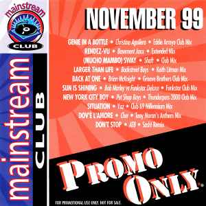 Promo Only Mainstream Club: November 99 - Various