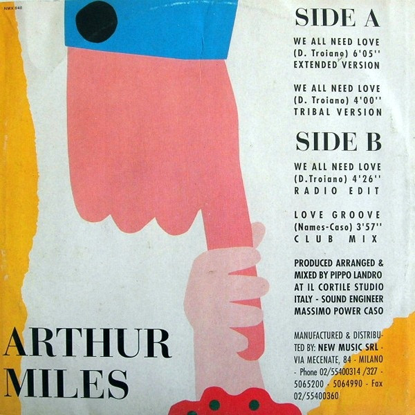 baixar álbum Arthur Miles - We All Need Love
