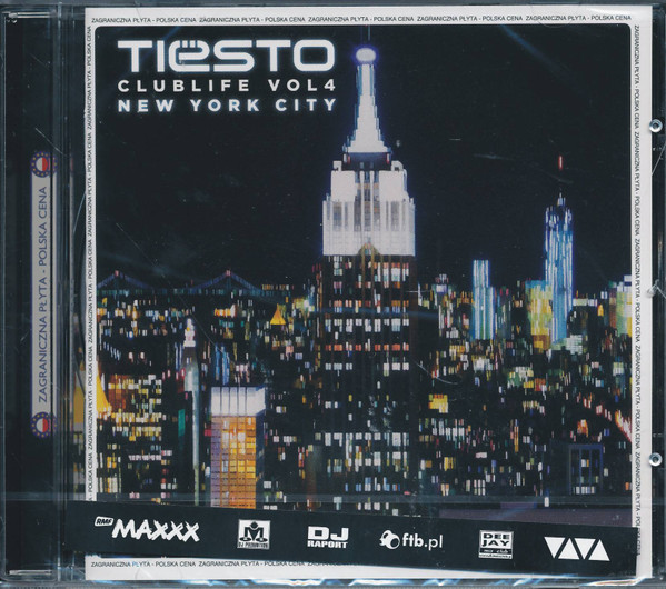 Tiësto – Club Life Vol 4 New York City (2015, CD) - Discogs
