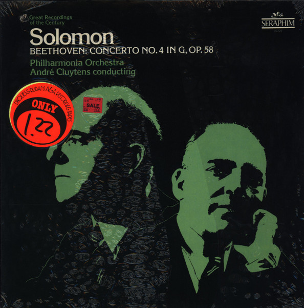 Solomon / André Cluytens / Beethoven – Concerto No.4 In G Flat