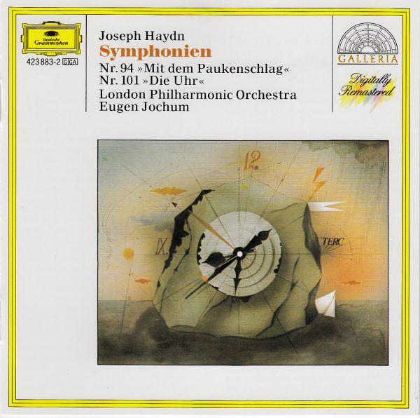 descargar álbum Joseph Haydn London Philharmonic Orchestra, Eugen Jochum - Symphonien Nr 94 Mit Dem Paukenschlag Nr 101 Die Uhr