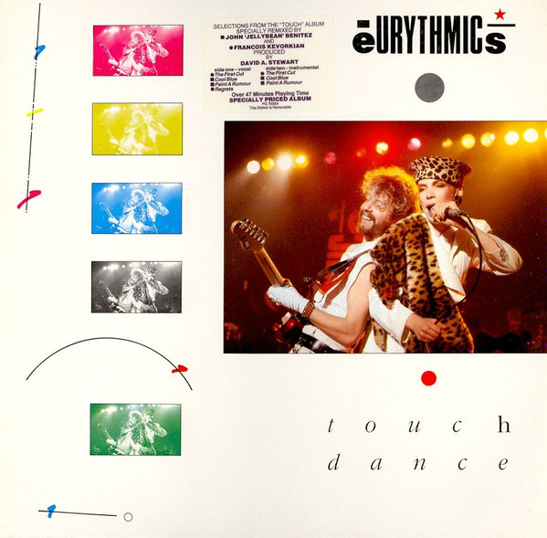Обложка конверта виниловой пластинки Eurythmics - Touch Dance