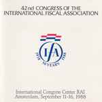 Cover of 42 nd Congress Of The International Fiscal Association - IFA , 1988, CD