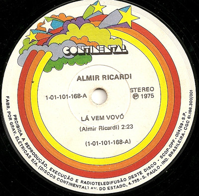 lataa albumi Almir Ricardi - Lá Vem Vovó Maravilha De Mulher