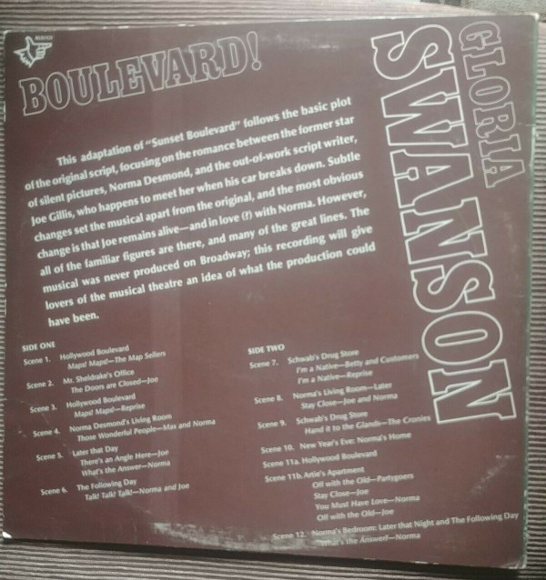 télécharger l'album Gloria Swanson - In Boulevard