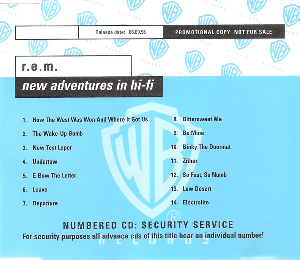 R.E.M. - New Adventures In Hi-Fi | Releases | Discogs