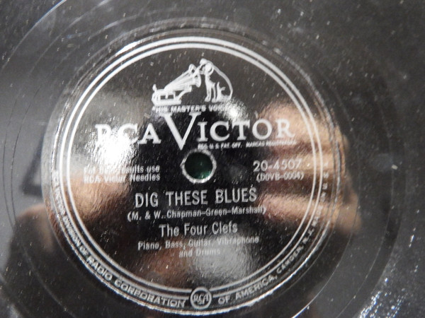 The Four Clefs – Dig These Blues / Four Clefs' Woogie (1952, Shellac) - Discogs
