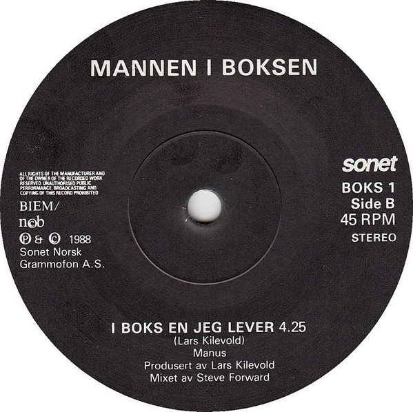 lataa albumi Mannen I Boksen - Jeg Lever I En Boks
