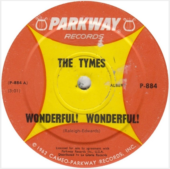 The Tymes – Wonderful! Wonderful! (1963, Vinyl) - Discogs