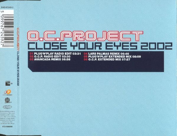 descargar álbum OCProject - Close Your Eyes 2002
