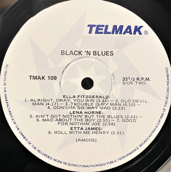 lataa albumi Various - Black N Blues