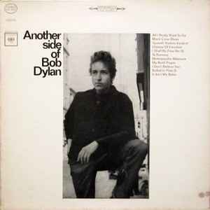 Bob Dylan - Another Side Of Bob Dylan album cover