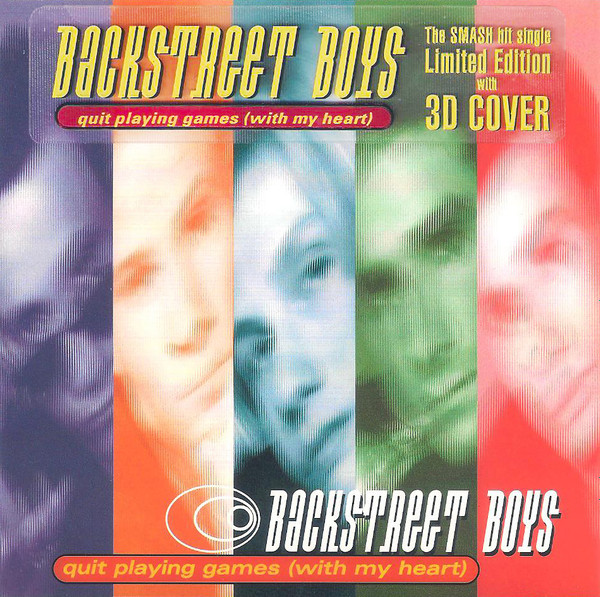 Backstreet Boys – Quit Playing Games (With My Heart) (1997, Vinyl