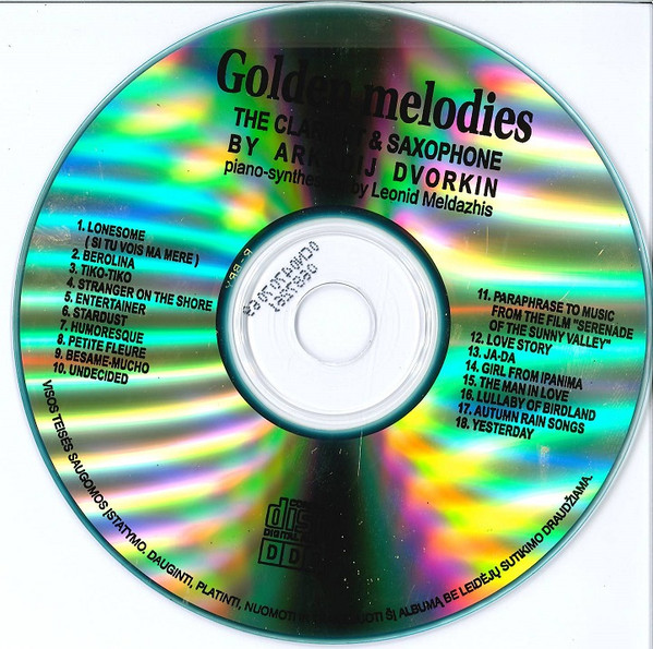 descargar álbum Arkadij Dvorkin, Leonid Meldazhis - Golden Melodies