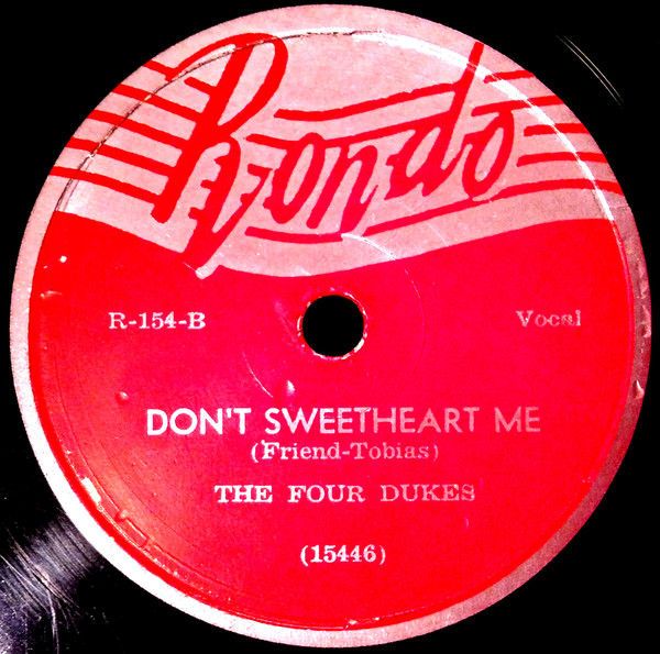télécharger l'album The Four Dukes - Alabama Jubilee Dont Sweetheart Me