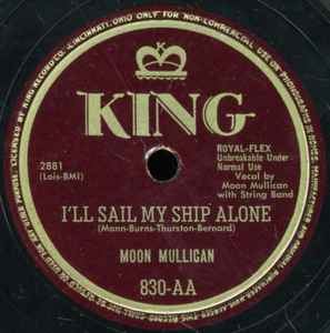 Moon Mullican - I'll Sail My Ship Alone / Moon's Tune album cover