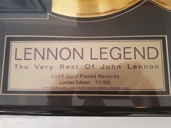 John Lennon – Lennon Legend - The Very Best Of John Lennon 