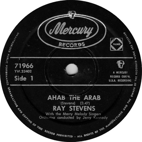 Album herunterladen Ray Stevens With The Merry Melody Singers - Ahab The Arab