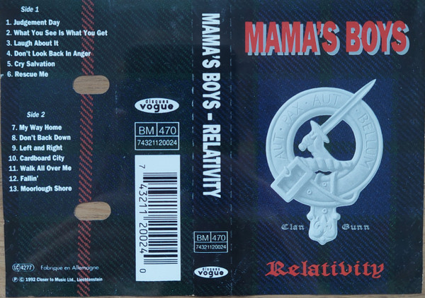 Mama's Boys - Relativity | Releases | Discogs