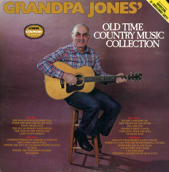 Grandpa Jones – Old Time Country Music Collection (1979, Vinyl