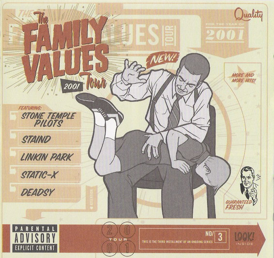 [宅送]LINKIN PARK Family Values 2001 Tシャツ バンT トップス