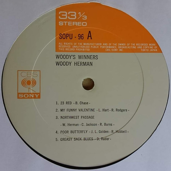 baixar álbum Woody Herman - Woodys Winners