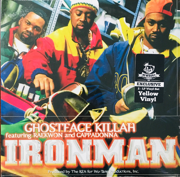 Ghostface Killah – Ironman (2017, Yellow, Gatefold, Vinyl) - Discogs