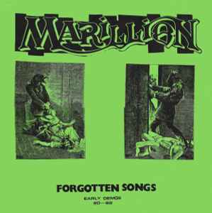 Marillion - Forgotten Songs - Early Demos 80 - 82 album cover