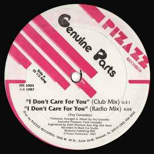I Don't Care For You - Genuine Parts