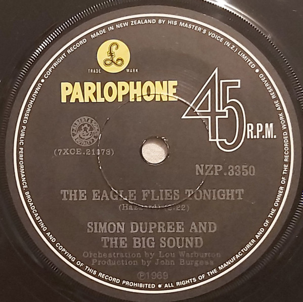lataa albumi Simon Dupree And The Big Sound - The Eagle Flies Tonight Give It All Back