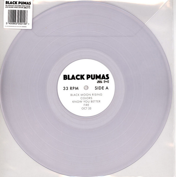 Black – Black Pumas (2021, Clear, Vinyl) -