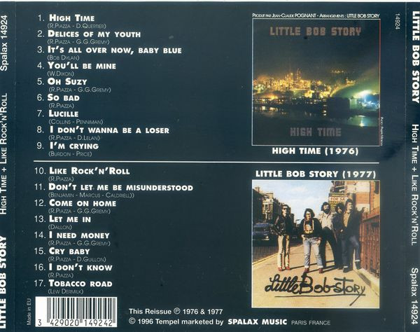 Album herunterladen Little Bob Story - High Time Like Rockn Roll