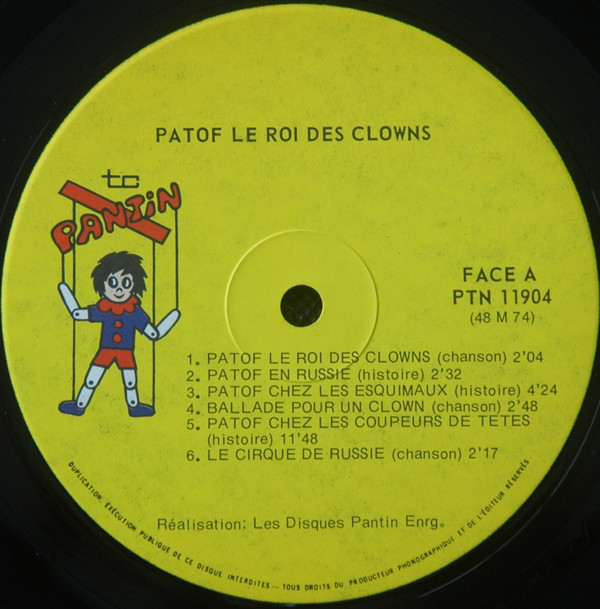 Patof - Patof Le Roi Des Clowns | Pantin (PTN 11904) - 3