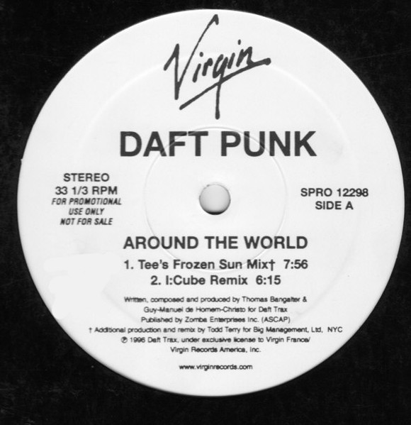 DAFT PUNK Around The World 12 vinyl
