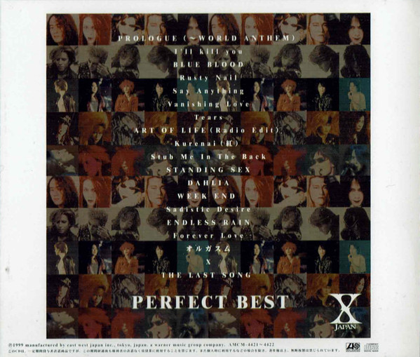 last ned album X JAPAN - Perfect Best