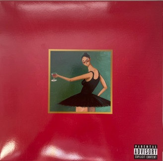 Kanye West – My Beautiful Dark Twisted Fantasy (2022, Red, Vinyl 