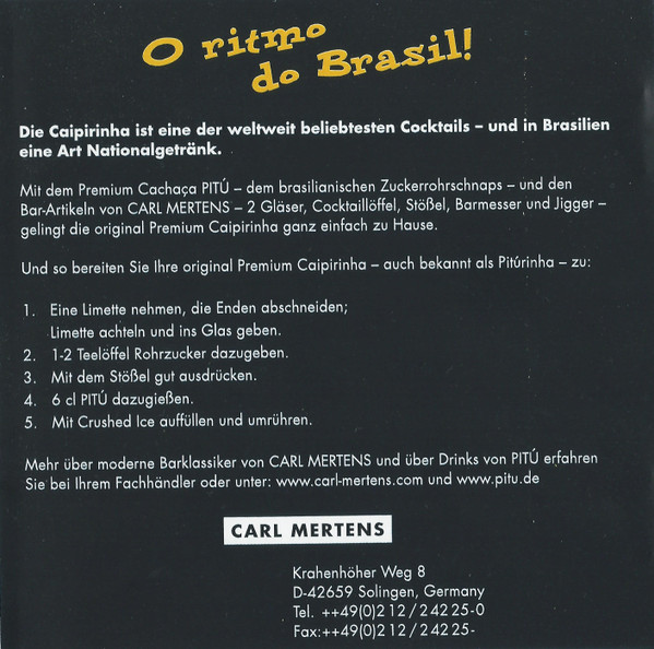 ladda ner album Various - Caipirinha Mix The Latin Flair Of South America Vol 4