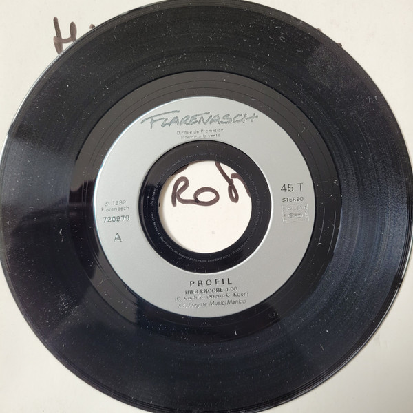 Profil – Hier Encore (1989, Vinyl) - Discogs
